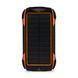 Повербанк з сонячною панеллю 20000mAh Power Bank Kraft KPB-U1820WCS Orange бездротова зарядка 43-00067 фото 1