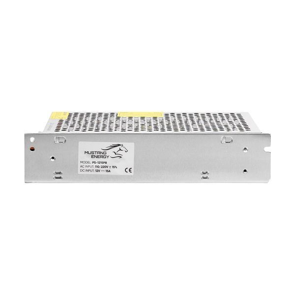 Блок живлення Mustang Energy PS-1215PB 12V/15A 43-00022 фото