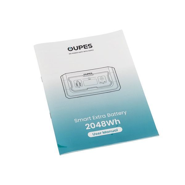 Додаткова батарея OUPES S2-BAT 2048Wh LiFePO4 для портативної зарядної станції Mega 1 S1 42-00305 фото