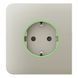 Фронтальна панель Ajax SideCover ASP ivory/слонова кістка для розумної розетки Outlet 26-00358 фото 1