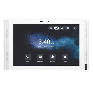 Відеодомофон 10&rdquo; WiFi Akuvox S567A White SIP Android з камерою та Bluetooth 00-00002555 фото