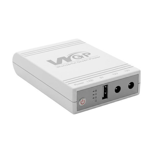 Джерело безперебійного живлення Mini UPS WGP UPS103A 10400mAh 5V/12V/12V, Li-ion 4*2.6Ah, для роутера та оптичного терміналу 42-00247 фото