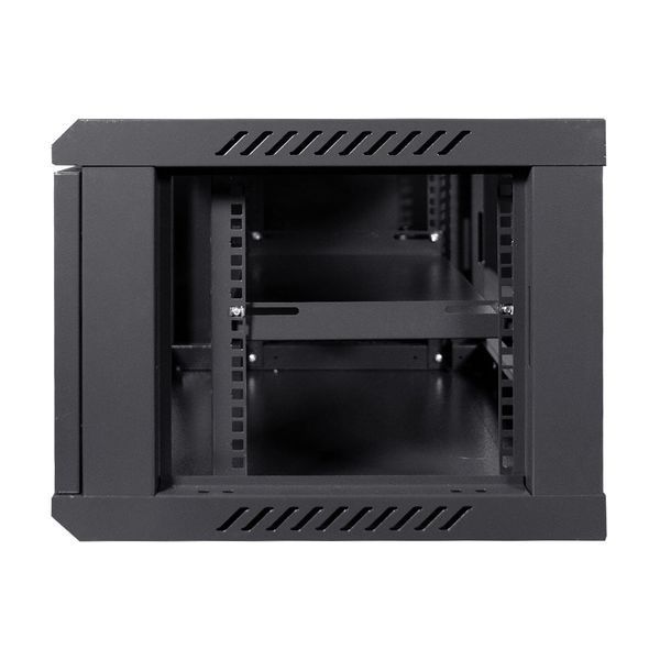 Комутаційна шафа NVC-6U/600x450x350 Black 25-00067 фото