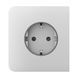 Фронтальна панель Ajax SideCover white/біла для розетки Outlet 26-00480 фото 1