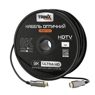 Кабель HDMI V2.1 оптичний 45м Trinix 74-00147 фото