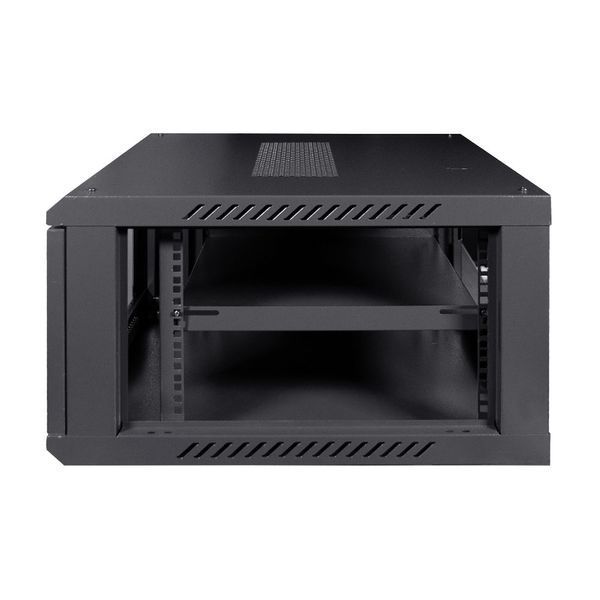 Комутаційна шафа NVC-6U/600x600x350 Black 25-00068 фото
