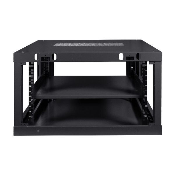Комутаційна шафа NVC-6U/600x600x350 Black 25-00068 фото