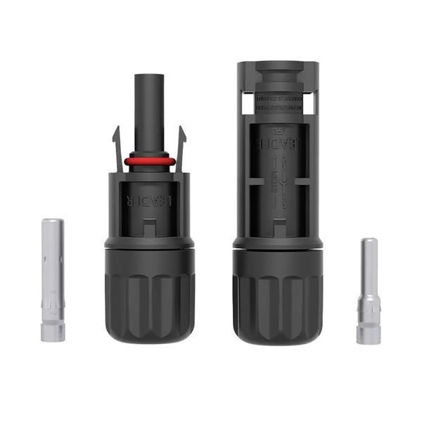 Конектор MC4 для сонячних панелей Leader PV-BN101A 10mm 1500V 50A 42-00284 фото
