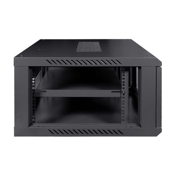 Комутаційна шафа NVC-6U/600x600x350 Black 25-00068 фото