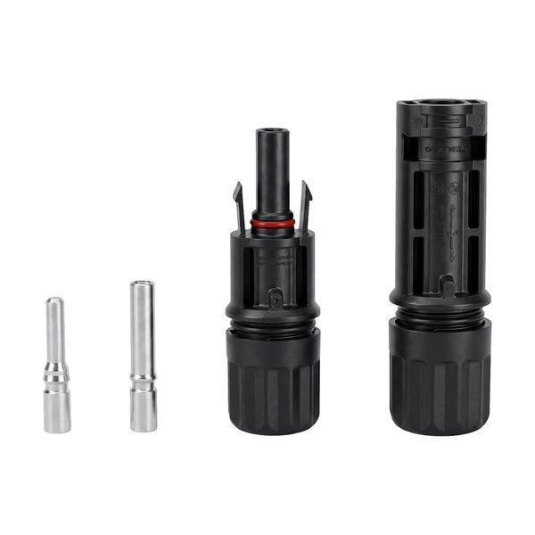 Конектор MC4 для сонячних панелей Leader PV-BN101A 10mm 1500V 50A 42-00284 фото