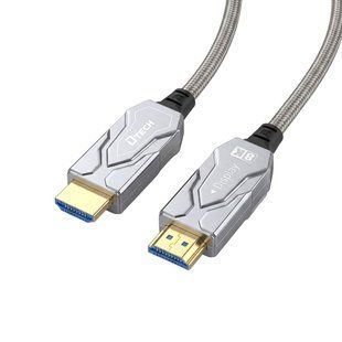 Кабель оптичний армований HDMI 2.1 70m Dtech DT-HF8070K 74-00152 фото