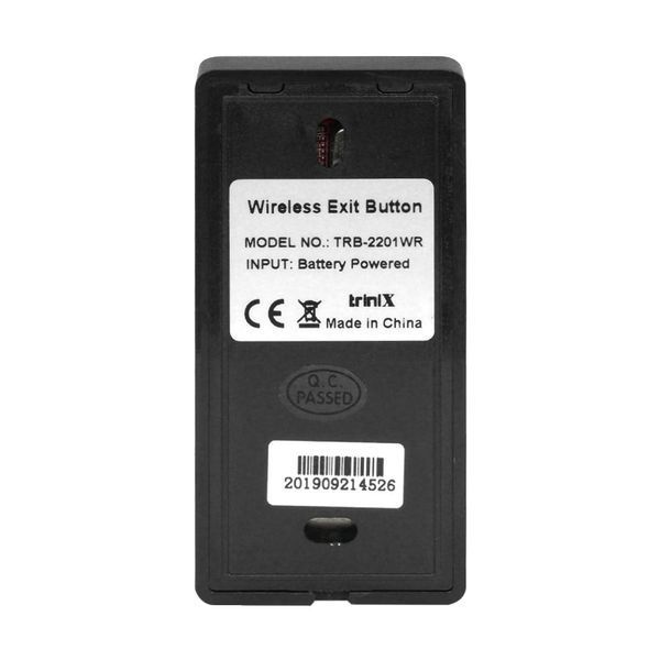 Кнопка накладна бездротова Trinix TRB-2201WR для автономного замка TRL-2201WR 70-00025 фото