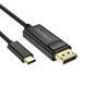 Кабель Choetech XCP-1801 Black USB-C to DisplayPort 8K@60Hz 1.8m 43-00176 фото 3