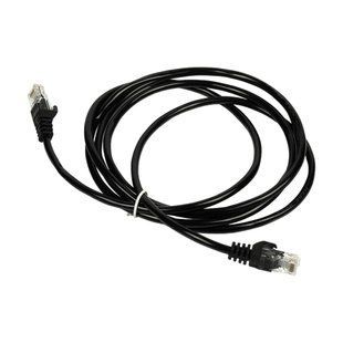 Патч-корд мережевий Trinix UTP, RJ-45, CAT.5 5m Black 73-00628 фото