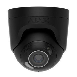 IP-відеокамера 5Mp Ajax TurretCam HL Black f=2.8mm, ІЧ+LED-підсвічування, з мікрофоном 26-00666 фото