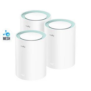 Маршрутизатор WiFi Mesh-система WiFi 5 Cudy M1300 3 штуки дводіапазонні гігабітні AC1200 73-00511 фото