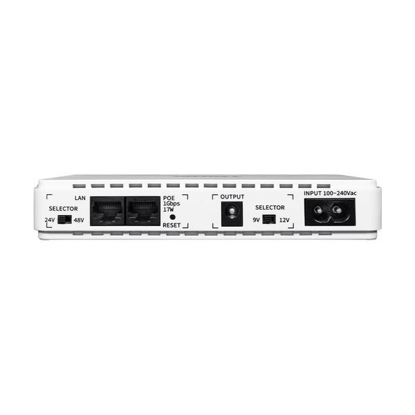 Джерело безперебійного живлення DC UPS Trinix TRX-MUPS-1748 PoE 5V/9V/12V/24V/48V/PoE 1Gbps, Li-ion 4*2.5Ah, для роутера і медіаконвертера 42-00147 фото