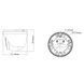 IP-відеокамера 4Mp TVT TD-9545C4-A-PA(PE/AW3) White f=2.8mm, ІЧ+LED-підсвічування, з мікрофоном 77-00488 фото 2