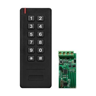 Клавіатура бездротова зі зчитувачем Mifare Trinix TRK-1100MWR 71-00017 фото
