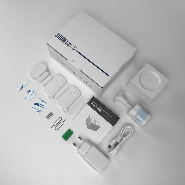 Комплект бездротової сигналізації Trinix TRX-GSM-Kit з WiFi та GSM 27-00058 фото