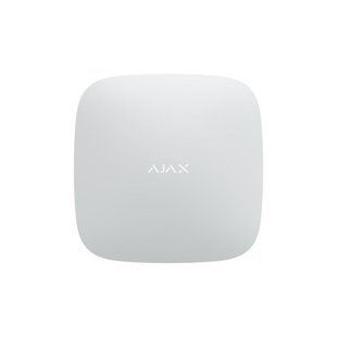 Інтелектуальна централь Ajax Hub 2 біла з 2G, 3G, 4G, Ethernet, підтримкою датчиків з фотоверифікацією 26-00159 фото