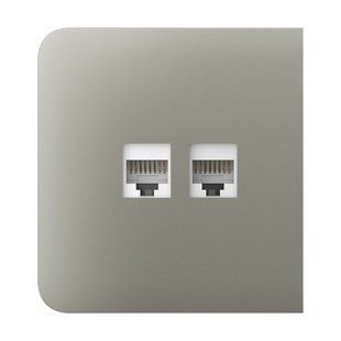 Фронтальна панель Ajax SideCover olive/оливкова для інтернет-розетки Outlet 26-00619 фото