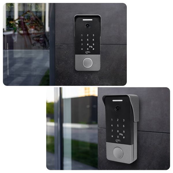 Відеопанель 2Mp Light Vision RIO FHD Silver зі зчитувачем Mifare та клавіатурою 82-00243 фото