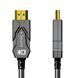 Кабель оптичний армований HDMI 2.1 50m Dtech DT-HF8050BK 74-00154 фото 6