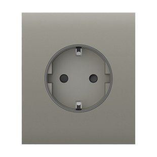 Фронтальна панель Ajax CenterCover olive/оливкова для розетки Outlet 26-00486 фото