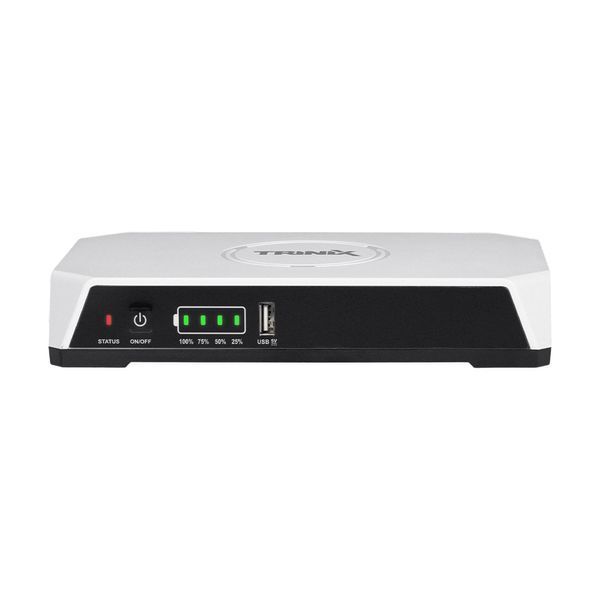Джерело безперебійного живлення DC UPS Trinix TRX-MUPS-3648PoE 5V/9V/12V/24V/48V/PoE, LiFePo4 4*5Ah, для роутера і медіаконвертера 42-00163 фото