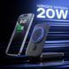 Повербанк з підставкою 10000mAh Choetech B750 Black QC3.0 PD3.0 бездротова зарядка смартфонів та Apple Watch 43-00133 фото 4