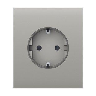 Фронтальна панель Ajax CenterCover oyster/устрична для розетки Outlet 26-00487 фото