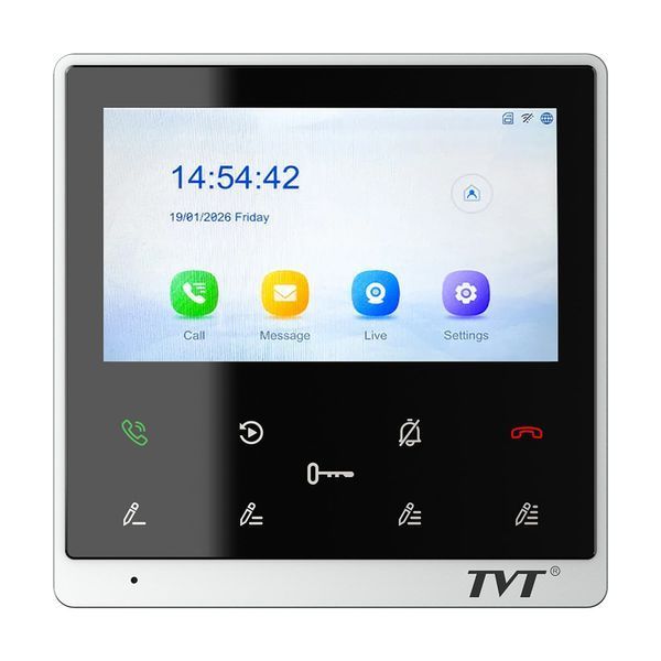IP-відеодомофон з WiFi 4.3" TVT TE-VH1104S1-PTW 82-00413 фото