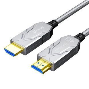 Кабель оптичний армований HDMI 2.0 100m Dtech DT-HF2100K 74-00156 фото