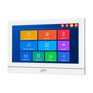 Відеодомофон 7" WiFi Tuya Light Vision MADRID FHD White 82-00245 фото