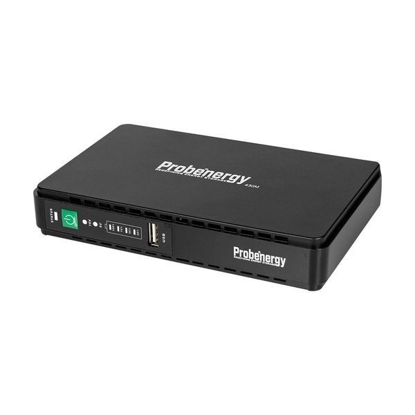 Джерело безперебійного живлення Mini UPS Probenergy DC-30WA 8800mAh 5V/9V/12V/15V, Li-ion 4*2.2Ah, для роутера і медіаконвертера 42-00160 фото