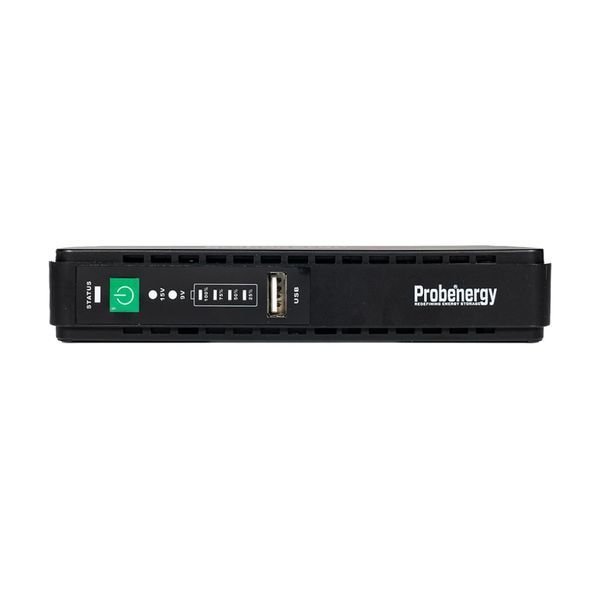Джерело безперебійного живлення Mini UPS Probenergy DC-30WA 8800mAh 5V/9V/12V/15V, Li-ion 4*2.2Ah, для роутера і медіаконвертера 42-00160 фото