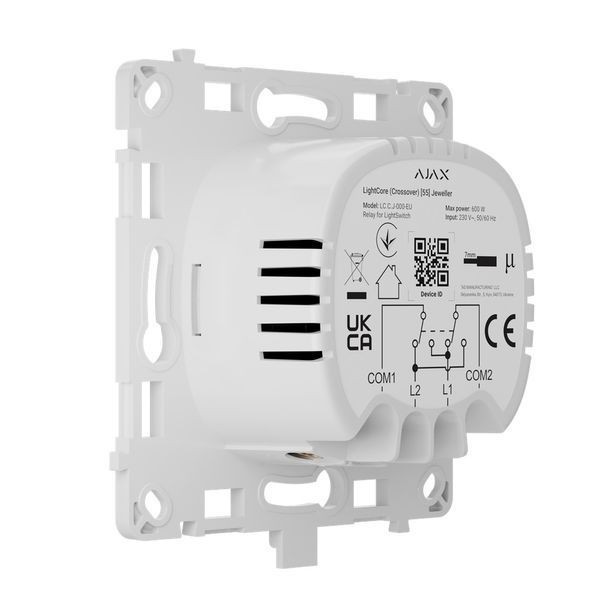 Реле Ajax LightCore для розумного перехресного вимикача світла LightSwitch 26-00439 фото