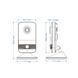 IP-відеокамера з WiFi 4Mp TVT TD-C14 f=2.1mm з мікрофоном 77-00397 фото 11