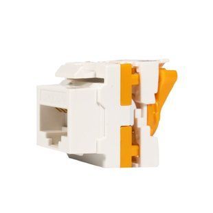 Модуль Keystone RJ45 NVC-KJ-13 CAT5/CAT6 74-00120 фото