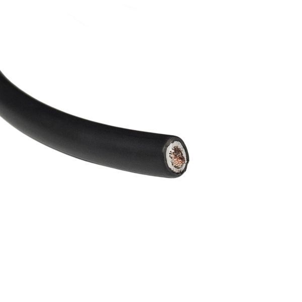 Кабель силовий для сонячних панелей 10AWG Leader Solar H1Z2Z2-K 1500V 1x6mm2 чорний 42-00226 фото