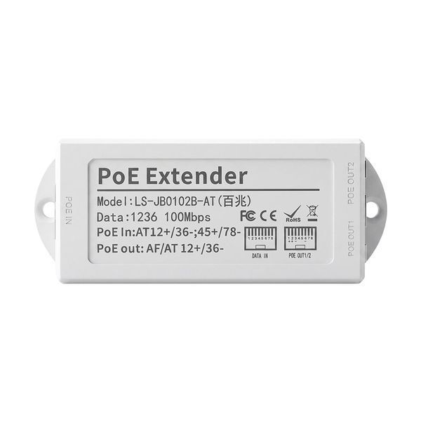 PoE-розширювач NVC-POE 2/100 AF/AT/BT 73-00162 фото