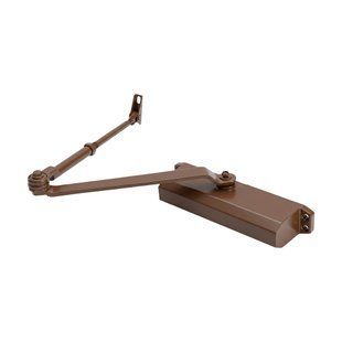 Дверний доводчик Dortec DT-65HA Brown 85-120кг з фіксацією дверей у відчиненому положенні 63-00070 фото