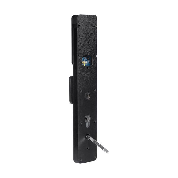 Замок біометричний автономний Trinix TRL-8804BTV Black L/R з Bluetooth та Wi-Fi, розпізнаванням облич, долоней, зчитувачем відбитків пальців і карт Mifare 65-00087 фото