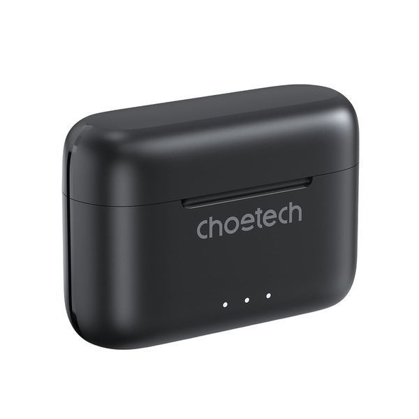 Бездротові навушники Choetech BH-T15 Black TWS, Bluetooth 5.2, ANC+ENC 43-00137 фото
