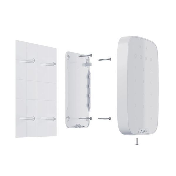 Клавіатура Ajax Keypad Plus біла 26-00054 фото
