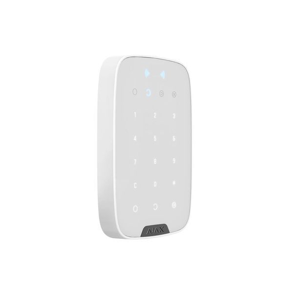 Клавіатура Ajax Keypad Plus біла 26-00054 фото