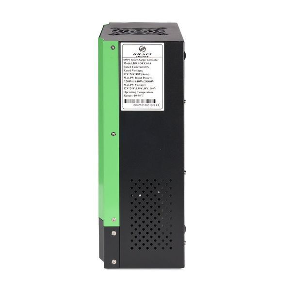 MPPT-контролер заряду для сонячної батареї KRF-SCC60A Kraft 42-00072 фото