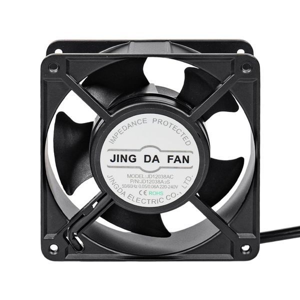 Вентилятор до комутаційних шаф Trinix TRX-FAN1 Black 25-00111 фото