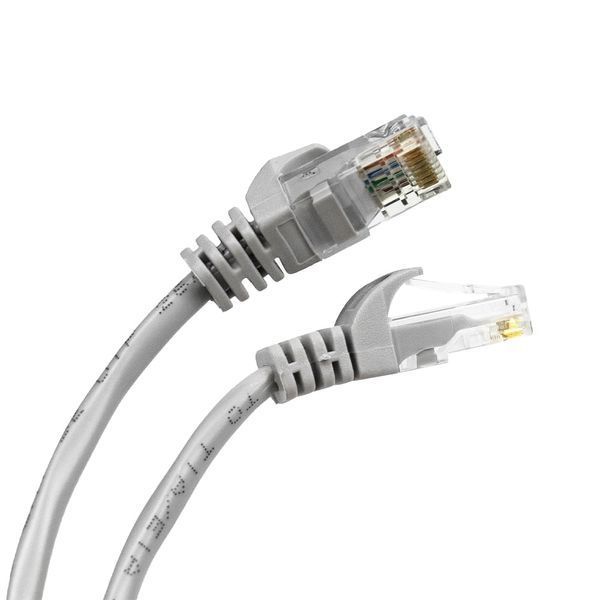 Патч-корд мережевий Trinix UTP, RJ-45, CAT.5 15m Gray 73-00638 фото